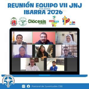Reunión del Equipo rumbo a la VII Jornada Nacional de la Juventud – Ibarra 2026!