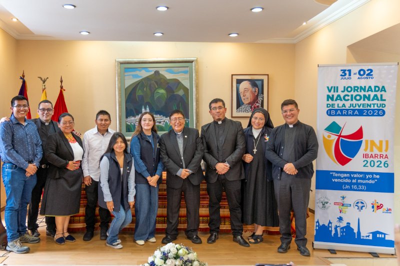 Rueda de prensa Rumbo a la VII Jornada Nacional de la Juventud Ibarra 2026